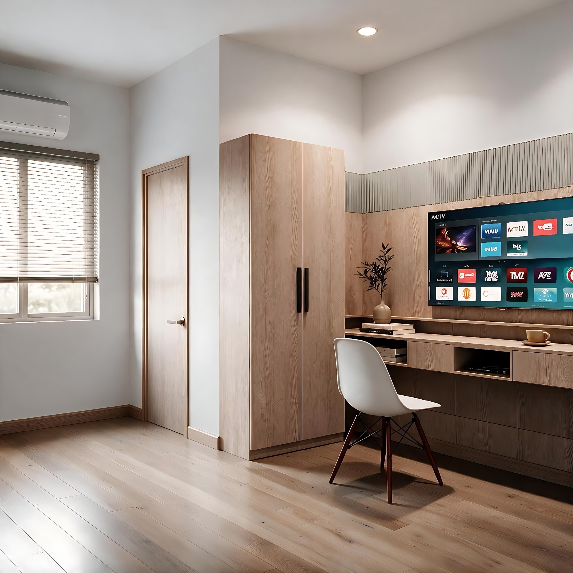 Wardrobe & desk